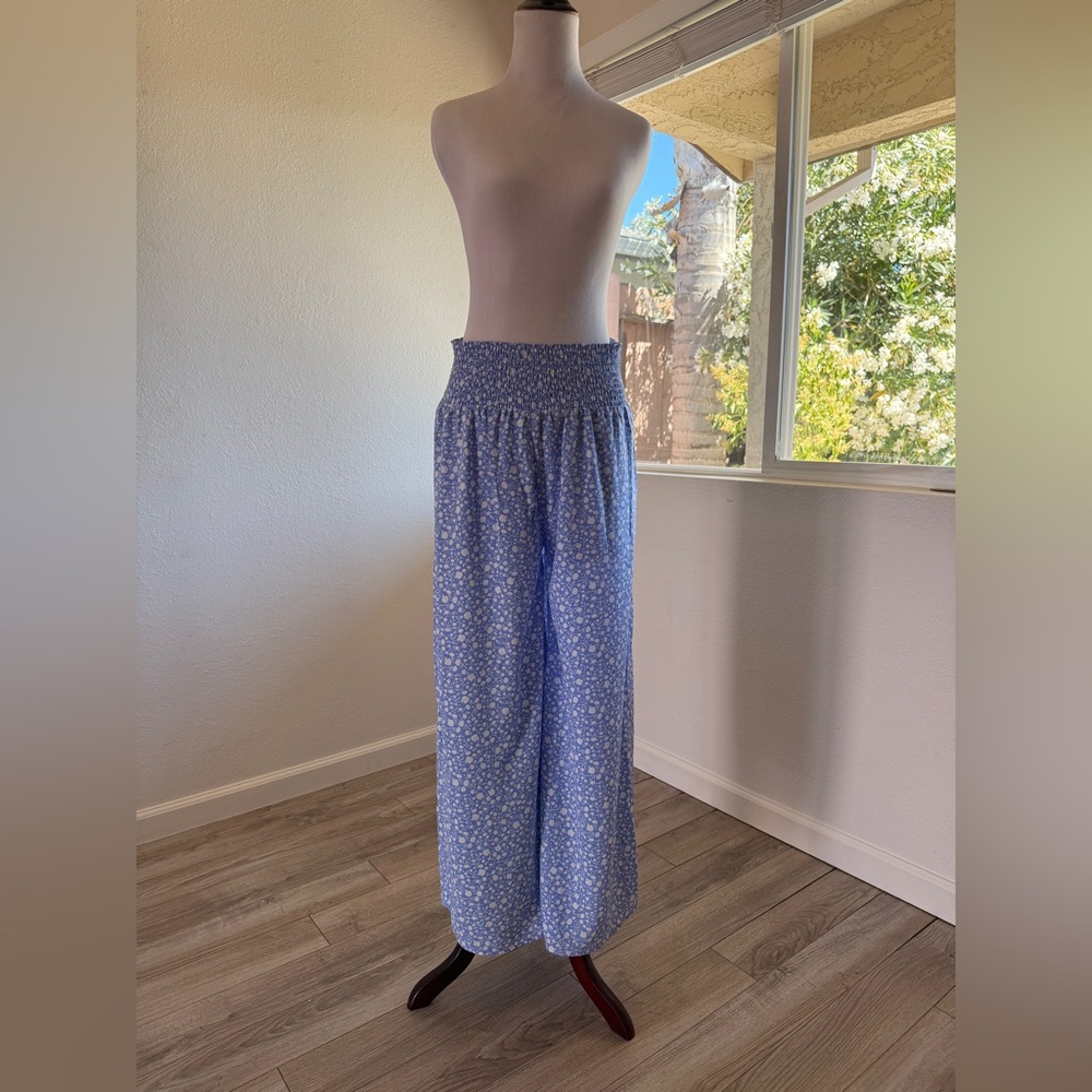 Sienna Sky Light Blue Wide Leg Pants